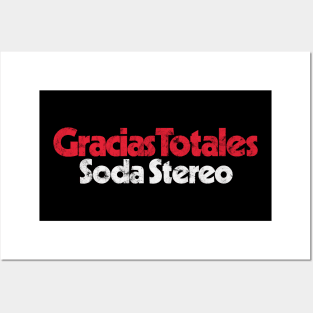 Soda Stereo - Gracias Totales Posters and Art